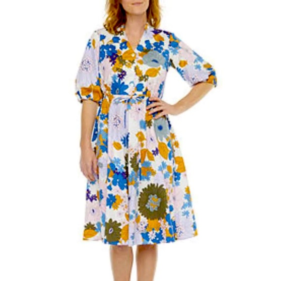 52 seven Dress Floral - Picture 1 of 8